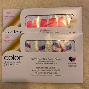 COPY - NWT Colorstreet glitter bundle!